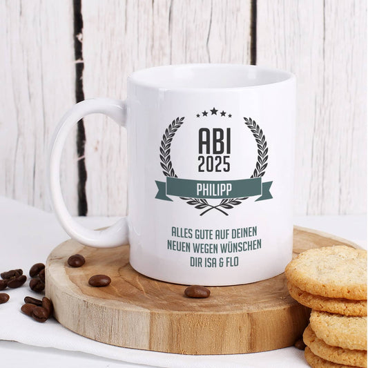 Tasse zum bestandenen Abitur