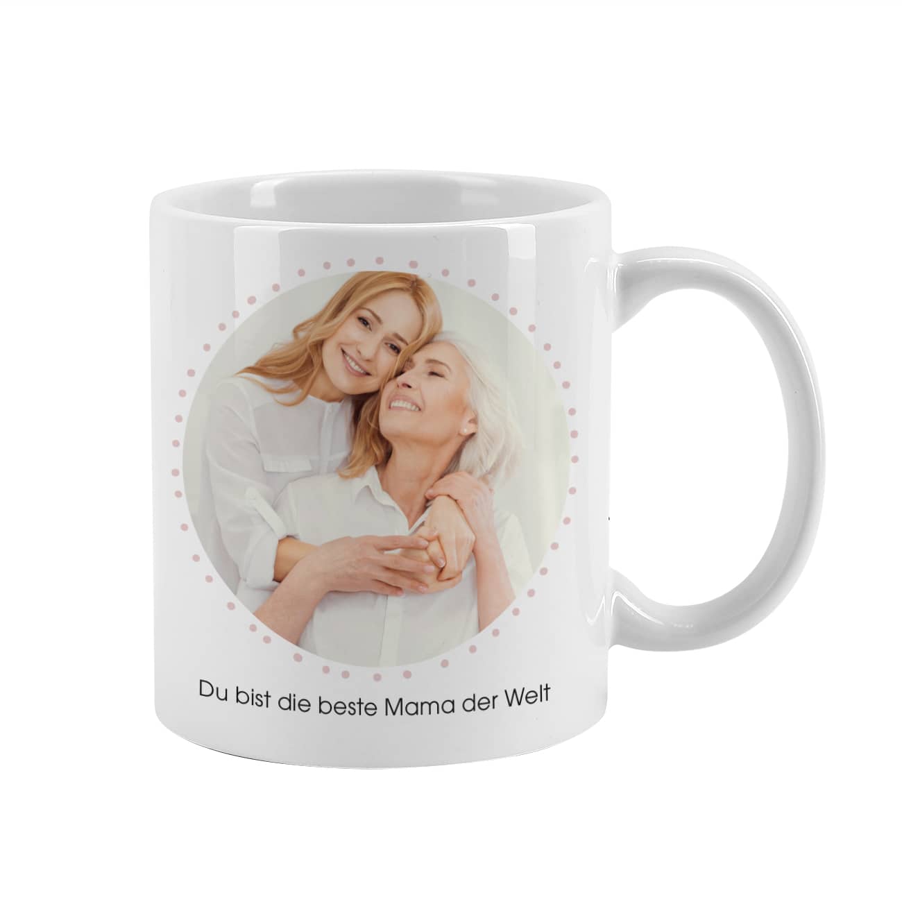 Fototasse zum Muttertag mit Text