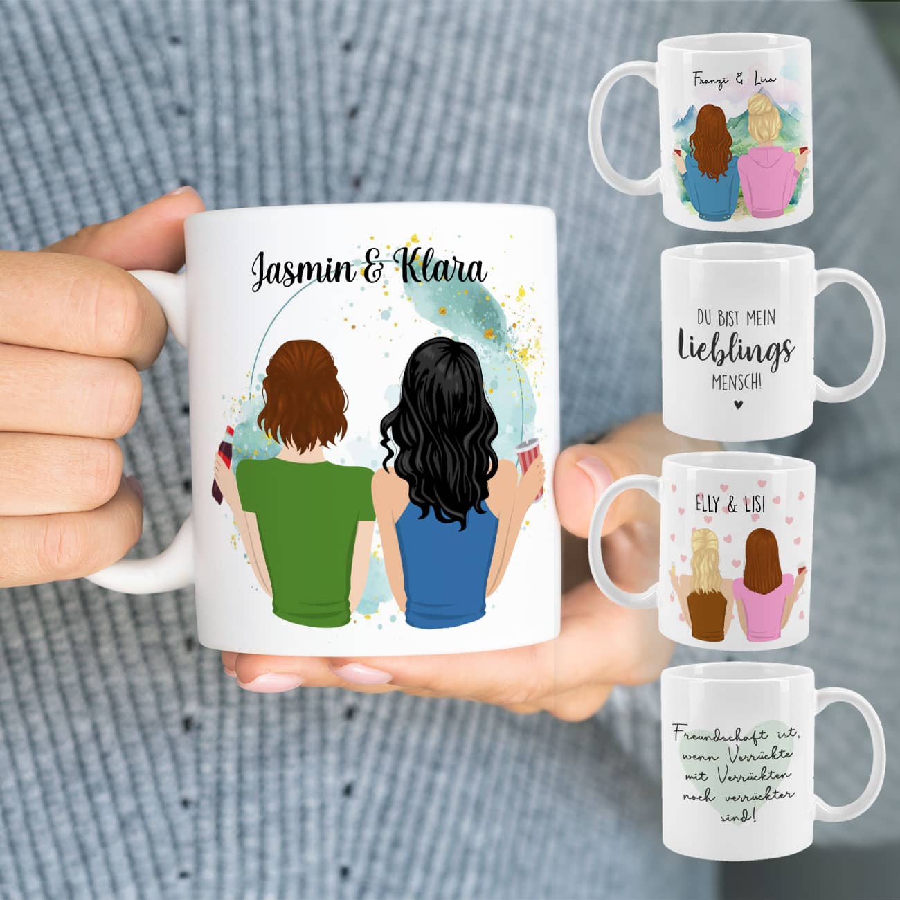 Beste Freundinnen Tasse