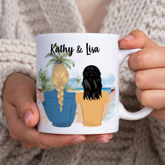 Ein perfektes Geschenk, die Freundinnen Tasse