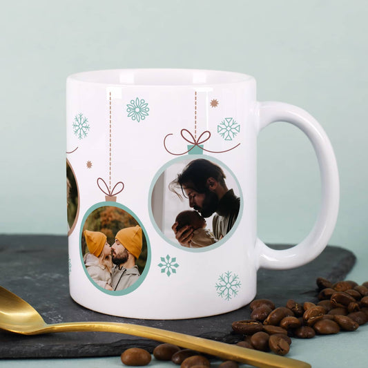 Weihnachtskugel-Design mit Fotos nach Wunsch