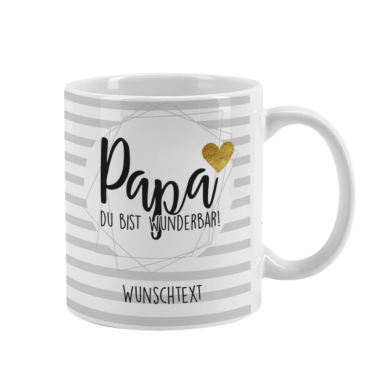 Tasse zum Vatertag - Papa du bist wunderbar!