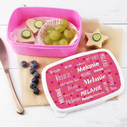 Brotdose mit Ihrem Wunschnamen