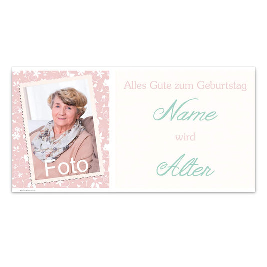 XXL Banner für Frauen - jung oder alt