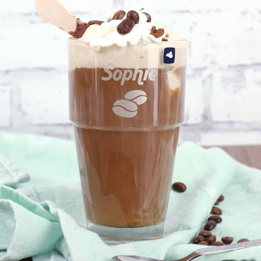 Leonardo Trinkbecher mit Kaffee-Motiv