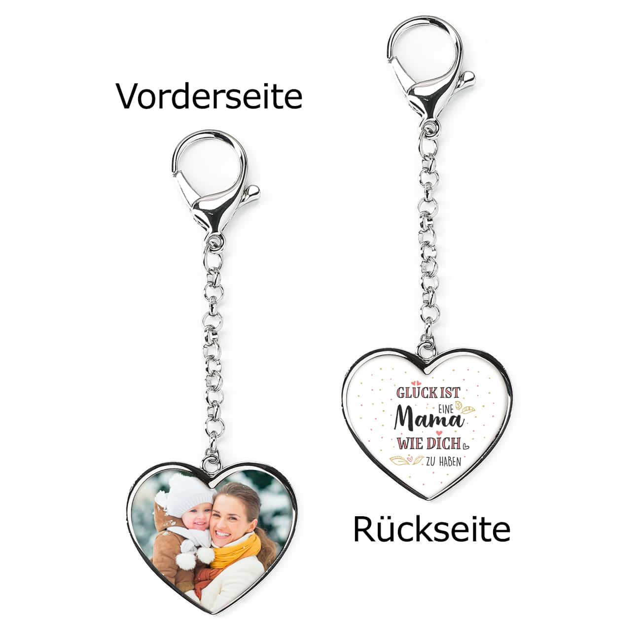 Vorder- und Rückseite des Anhängers