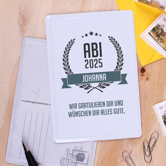 Grußkarte zum Abi 2025