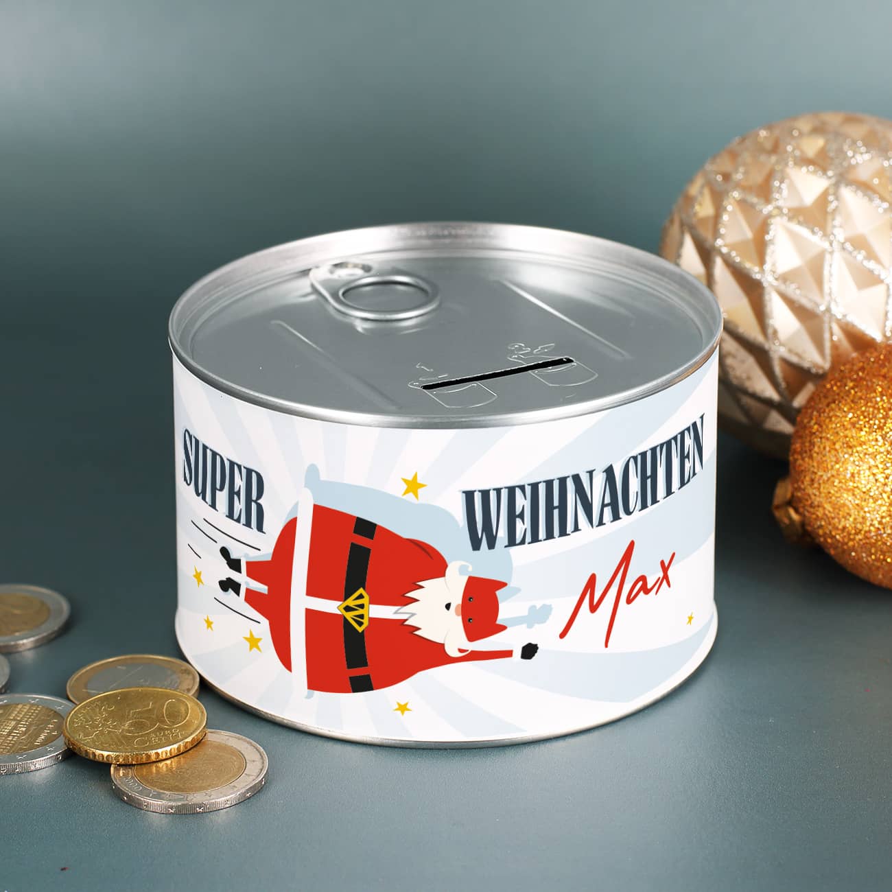 Weihnachten Spardose zum Aufreißen