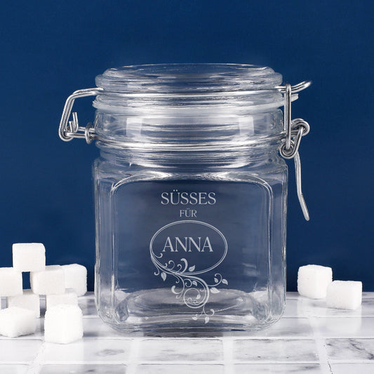 Vorratsdose - Süßes für - mit Wunschname