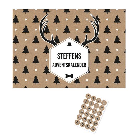 Banderole und Sticker