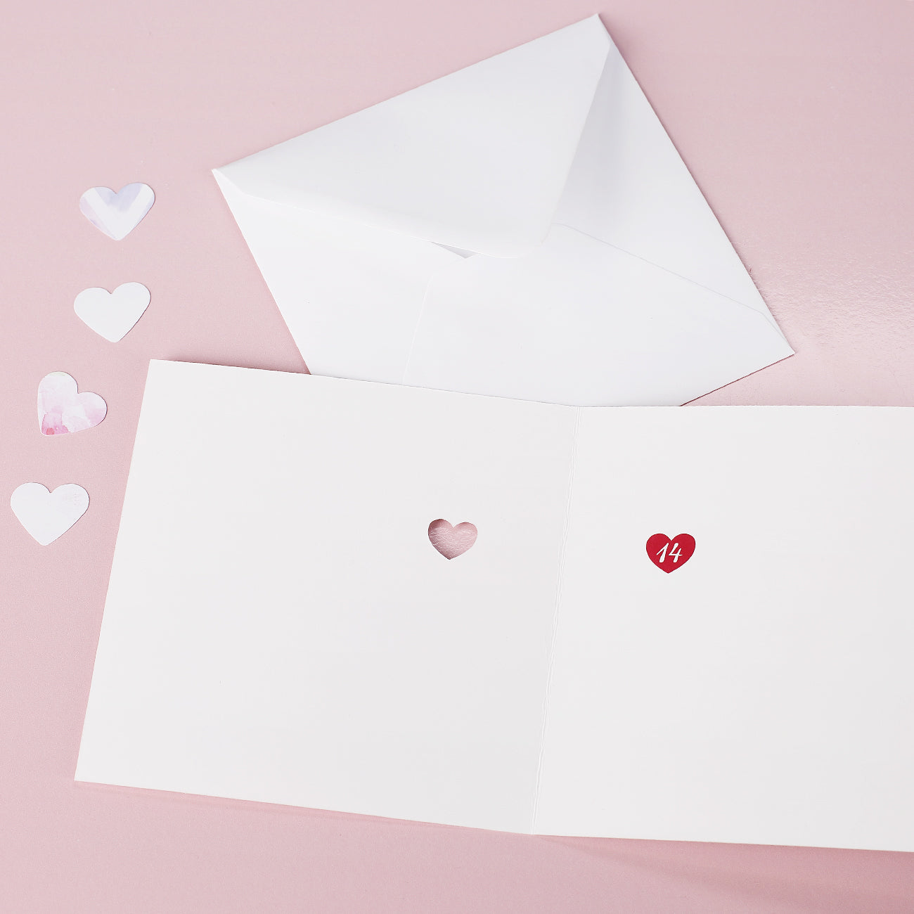 Valentinstagskarte - be my valentine - mit Name und Herzen