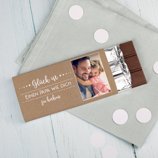 Schokolade mit personalisierter Banderole