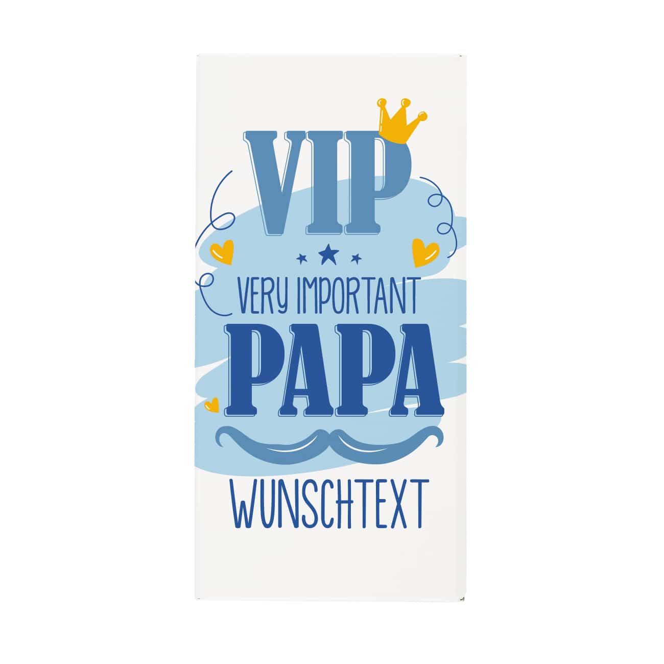 Personalisierte Schokolade zum Vatertag