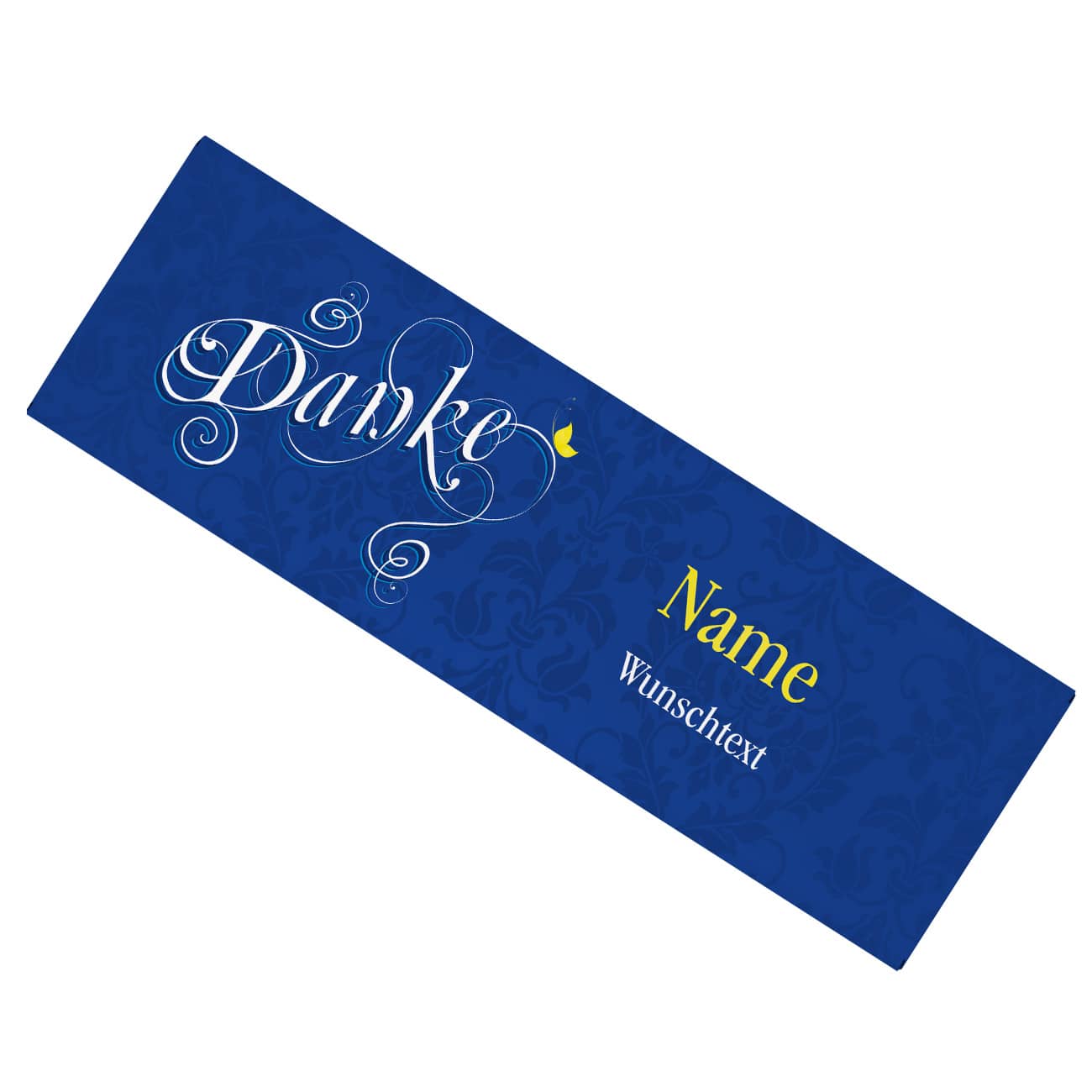 Schokolade Danke 300g mit Name und Wunschtext