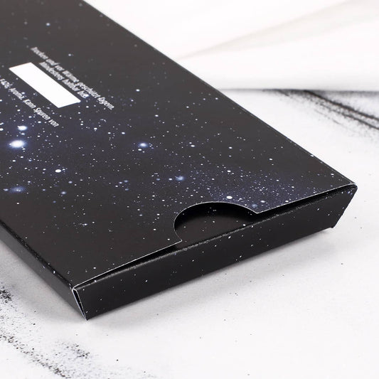 Personalisierte Schokolade -Rückseite