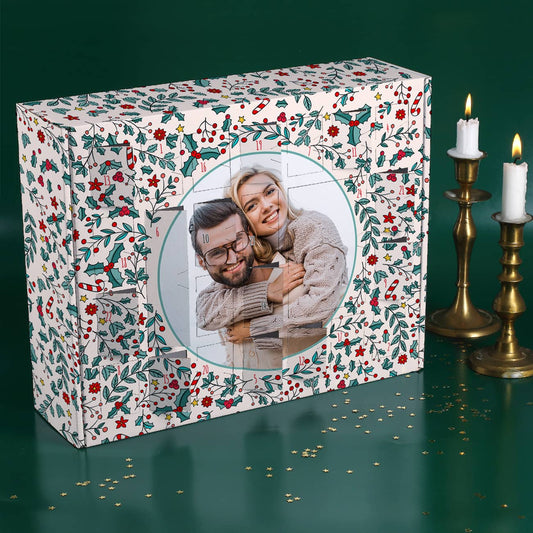 Weihnachtliches Motiv mit Foto nach Wunsch