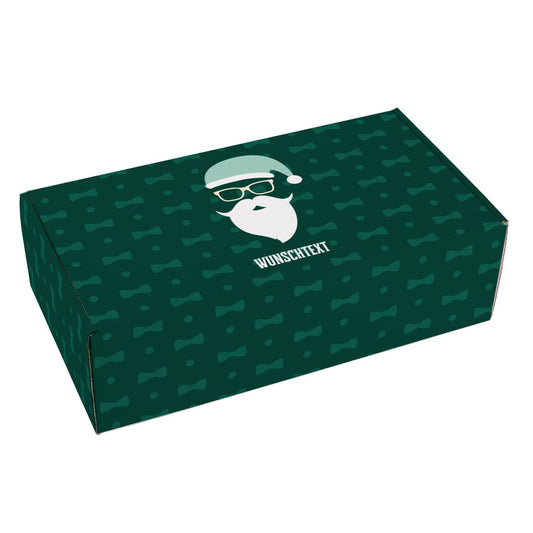 Bedruckter Geschenkekarton mit Wunschtext