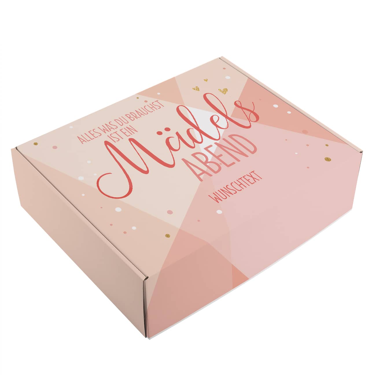 Mädelsabend - Geschenkverpackung mit Wunschtext