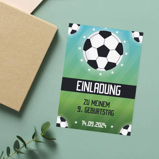 Personalisierte Einladung für den Geburtstag von Kindern