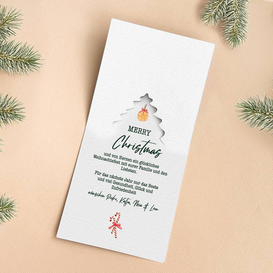 persönlich Weihnachtskarten