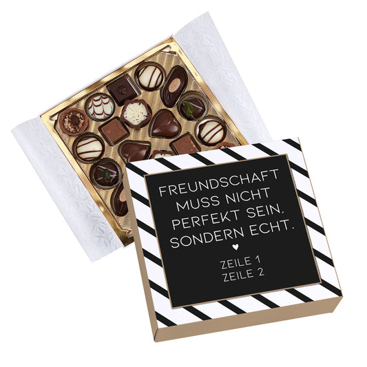 Lindt Pralinen zur Freundschaft mit Ihrem Text