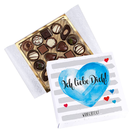 Pralinenschachtel mit Ihrem Wunschtext