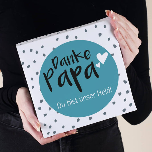 Alkoholfreie Lindt Pralinés zum Vatertag mit Wunschtext