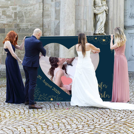 Hochzeitsbanner zum Ausschneiden