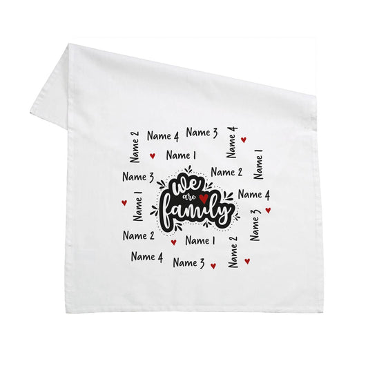We are family - Geschirrtuch für Familien