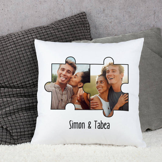 Kissen mit Fotos als Valentinstagsgeschenk
