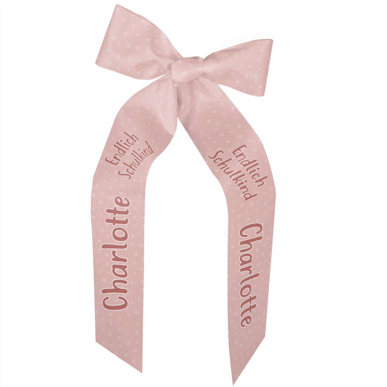 Schleifenband für Zuckertüte mit Ihrem Wunschnamen