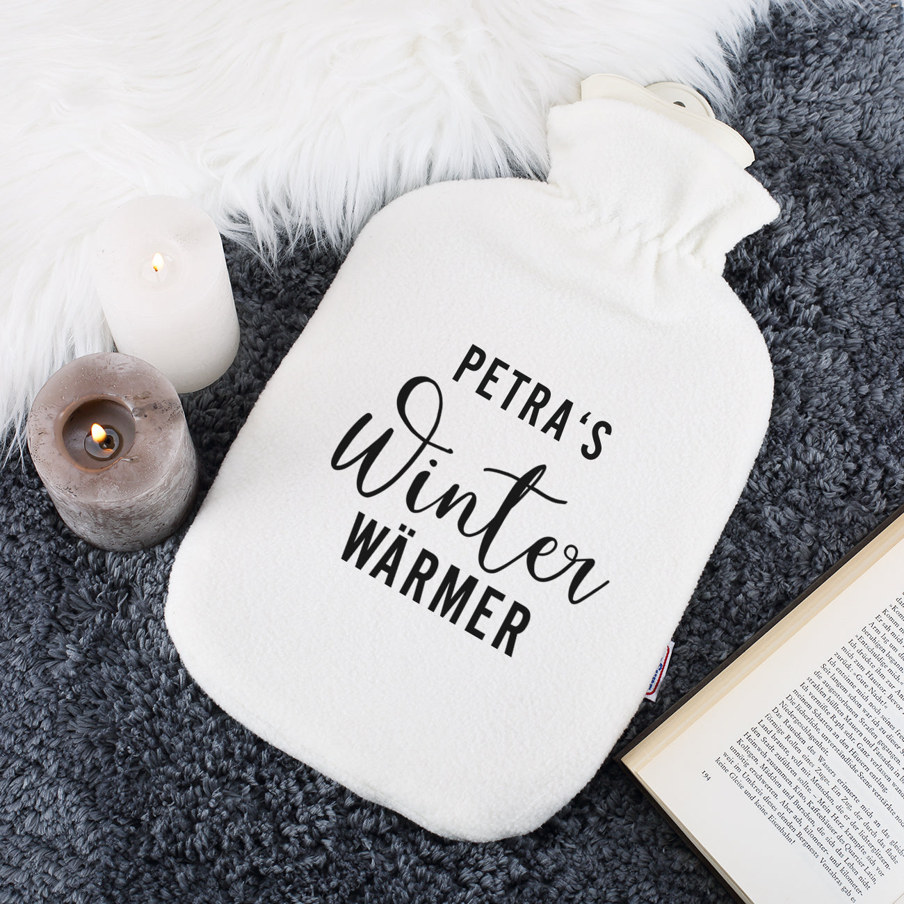 Wärmflasche für kalte Wintertage