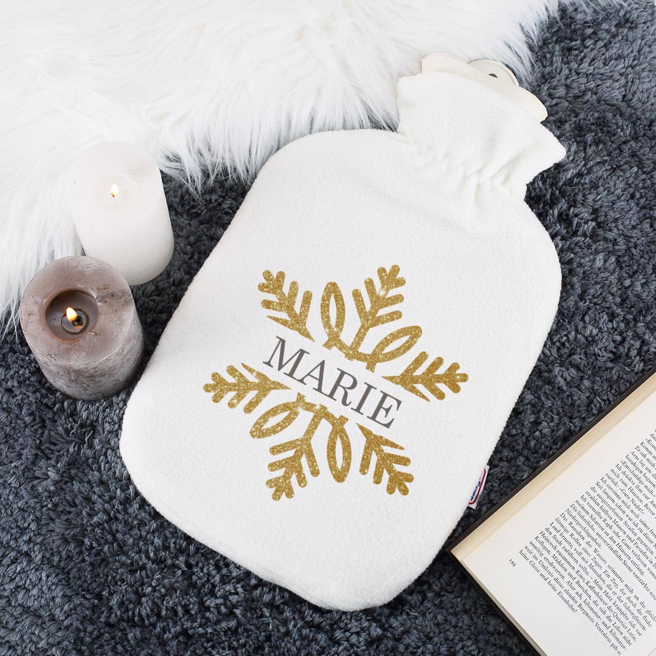 Wärmflasche als Weihnachtsgeschenk