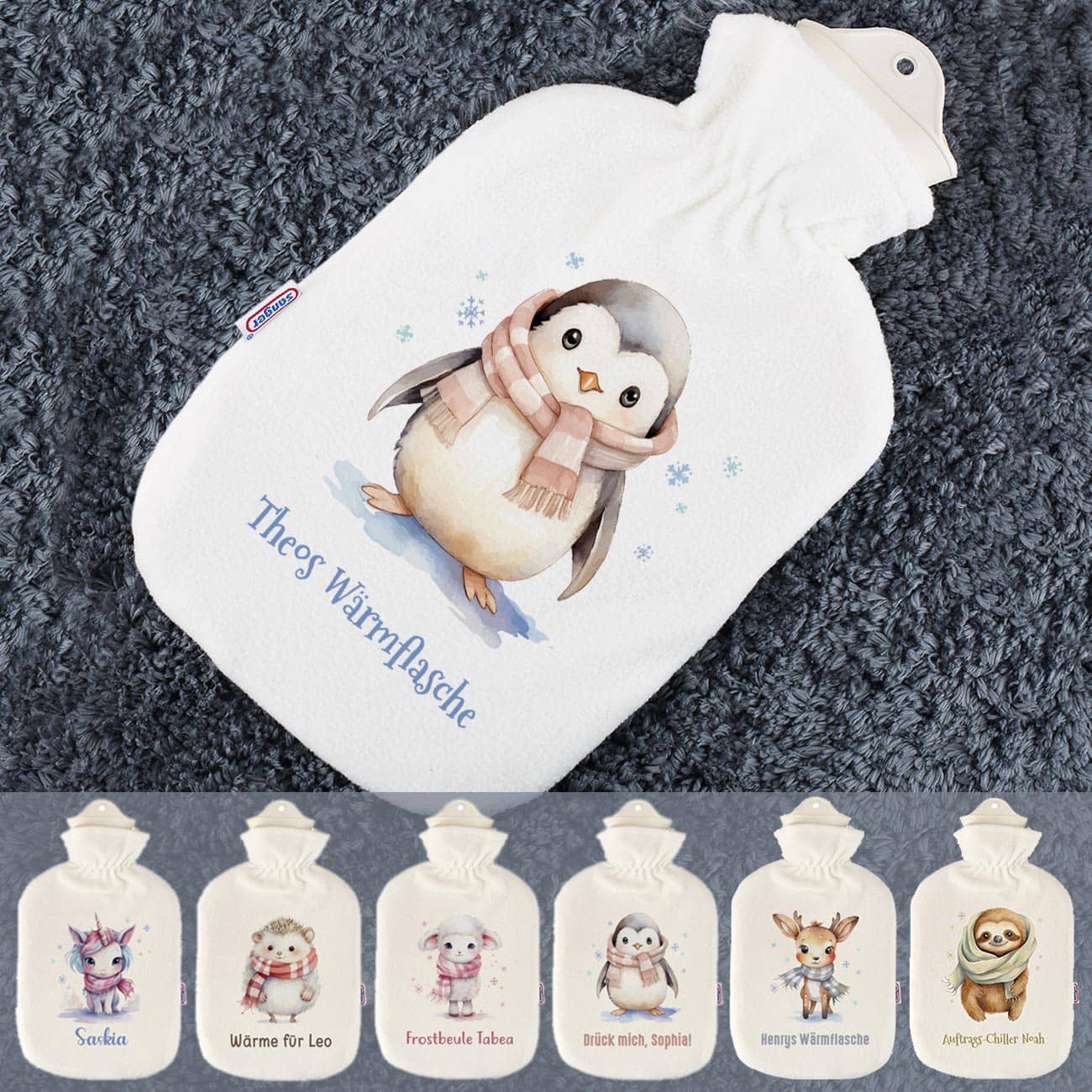 Wärmflasche als Weihnachtsgeschenk