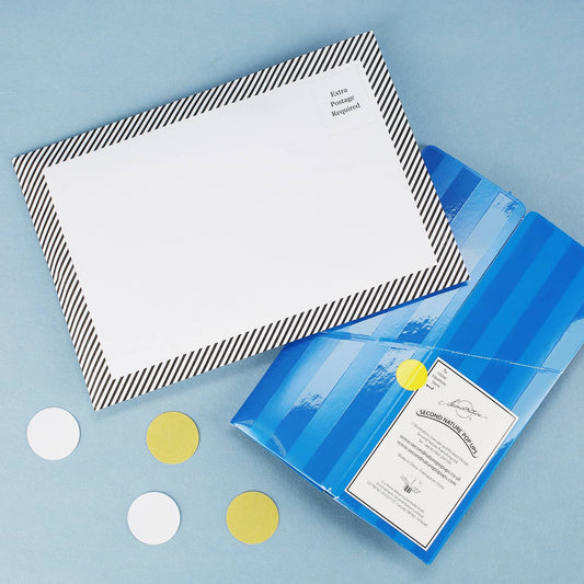 Mit passendem Umschlag