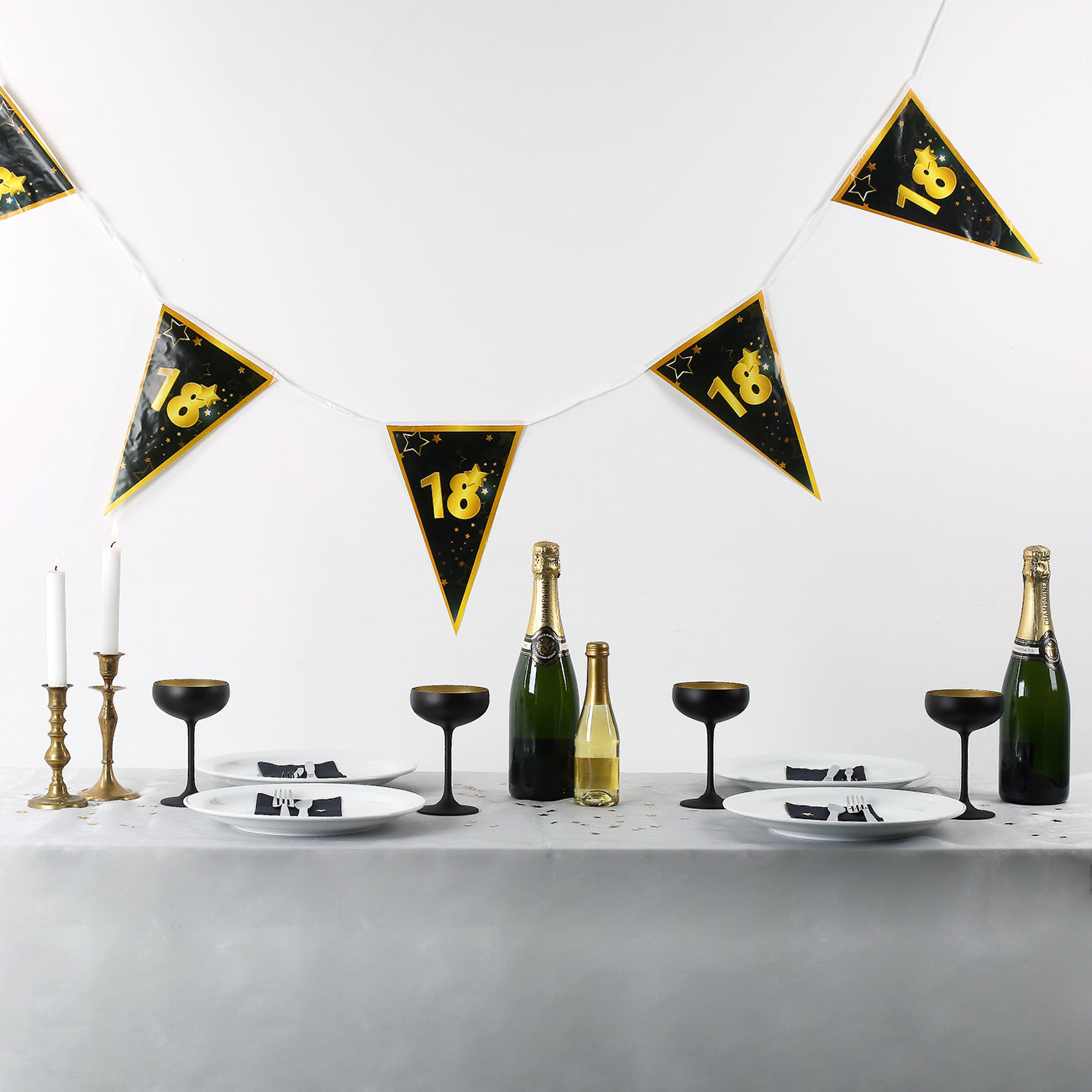 Wimpelkette zum 18. Geburtstag - Star