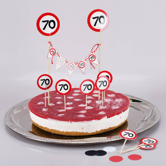 1 Mini-Girlande und 8 Spieße