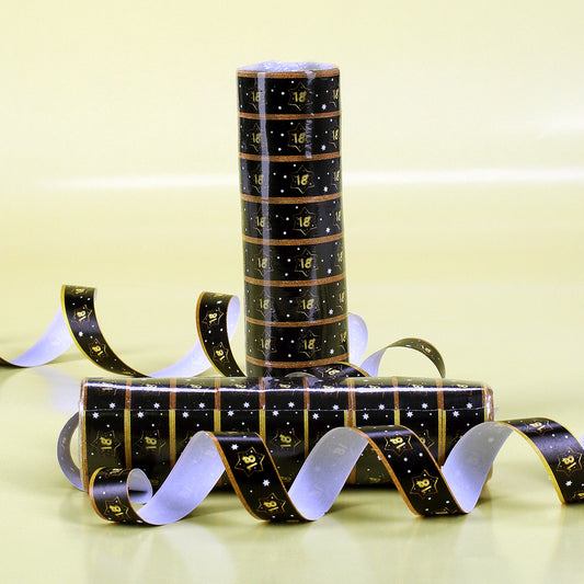 Luftschlangen zum 18. Geburtstag