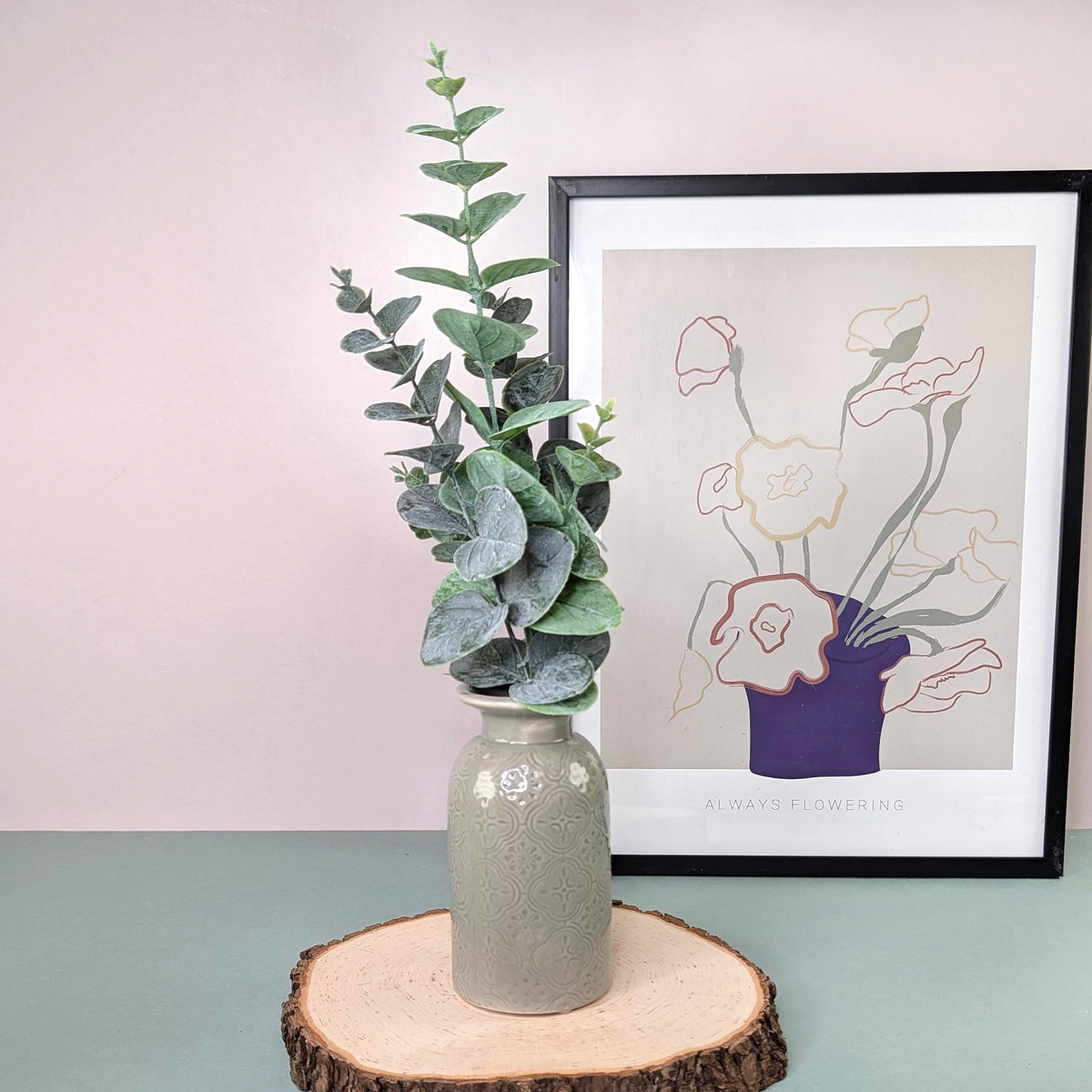 Künstlicher Eukalyptus Zweig als Dekoration