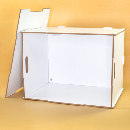 Personalisierte Rollbox aus Holz - Tierfreunde auf Safari - von clipfritz | Spielzeugkiste mit Name