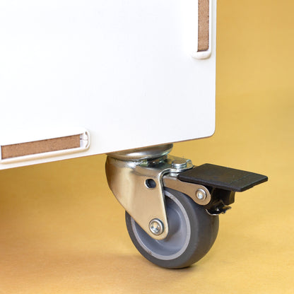 Personalisierte Rollbox aus Holz von clipfritz | Aufbewahrungsbox mit Spielzeugmotiv & Wunschtext