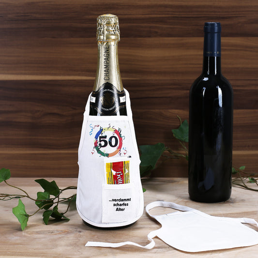 Flaschenschürze: 50 - verdammt scharfes Alter