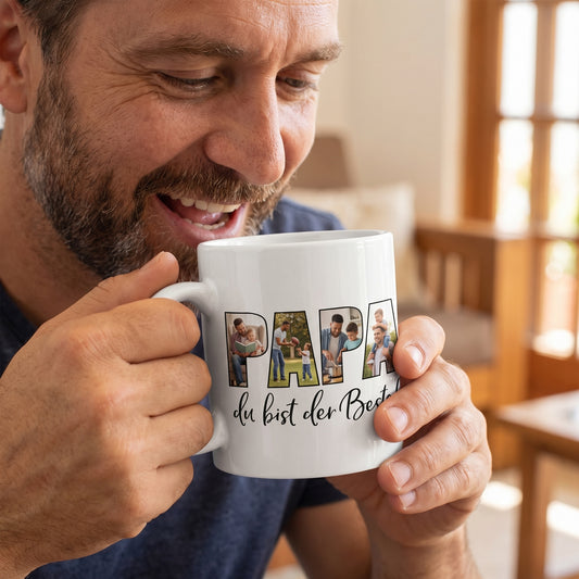 Papa Tasse als Vatertag Geschenk