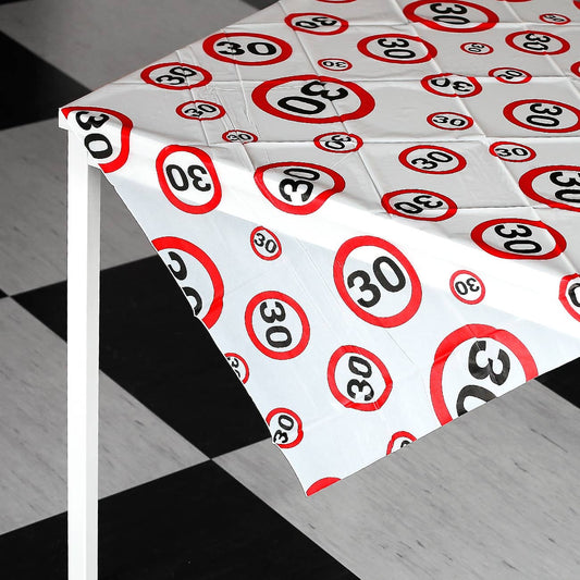 Party-Tischdecke zum 30. Geburtstag