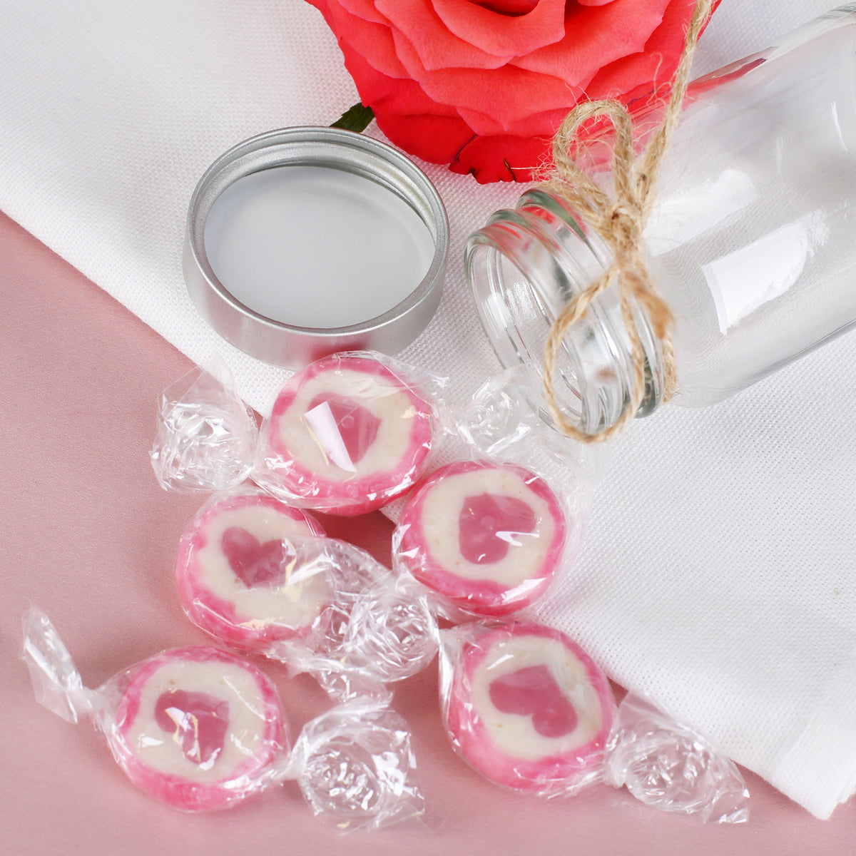 Einkochglas mit Bonbons Mama du bist die Beste –
