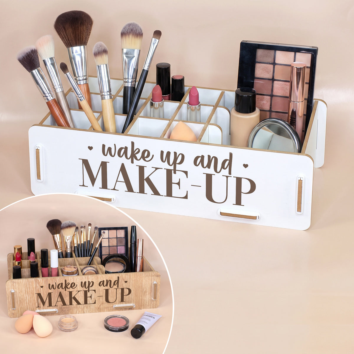 clipfritz Make up Organizer aus Holz