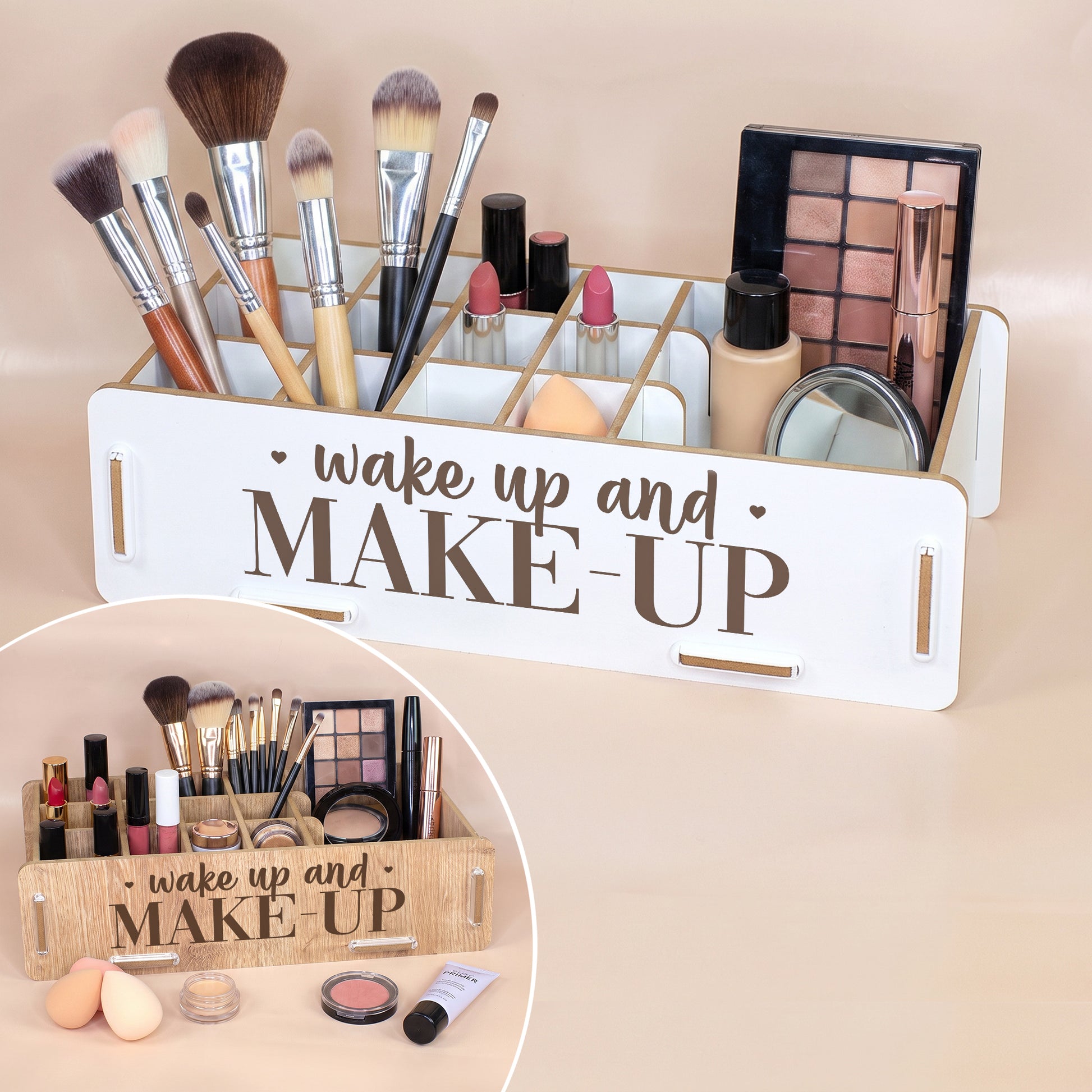 clipfritz Make up Organizer aus Holz