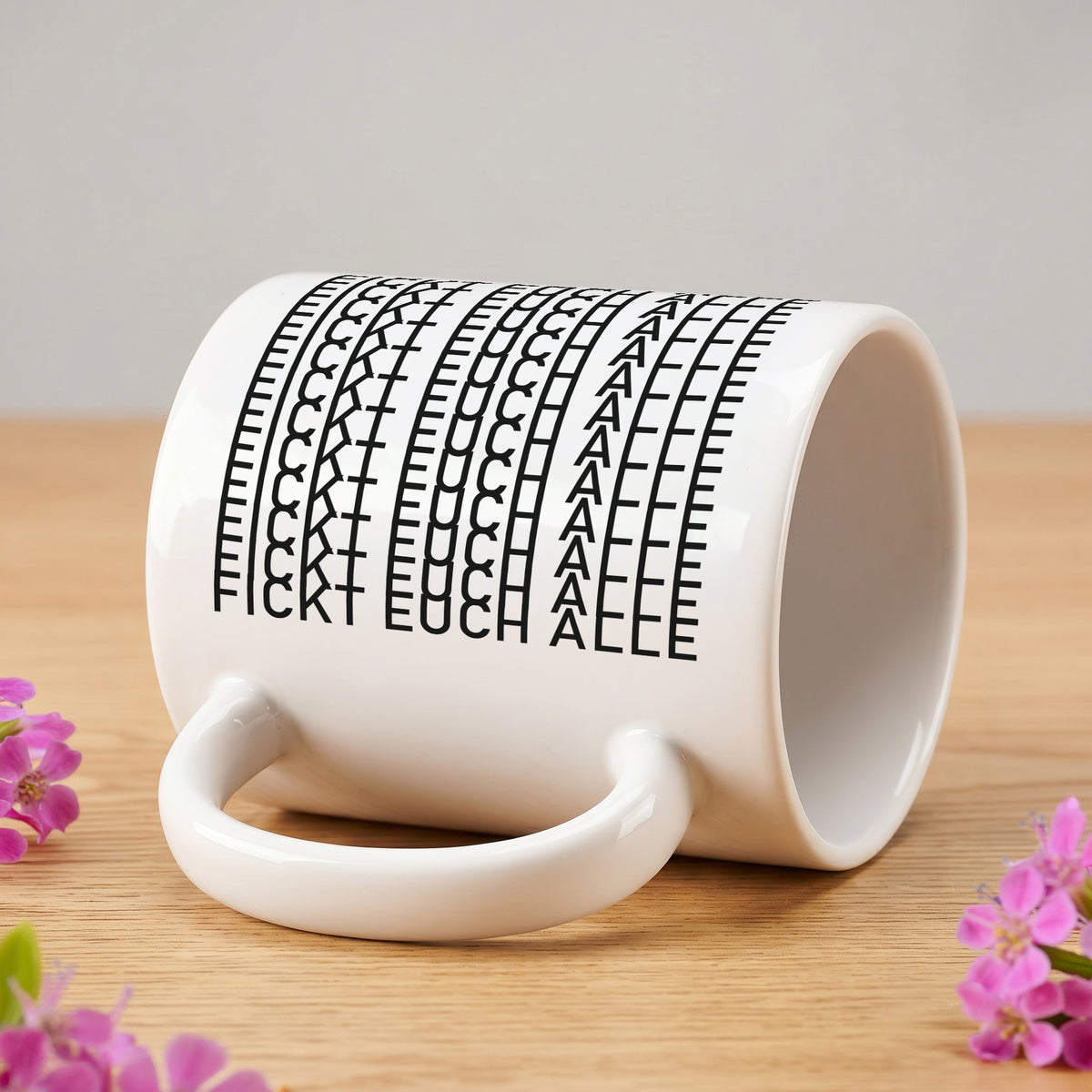 Kaffeetasse 'F*ckt euch alle'