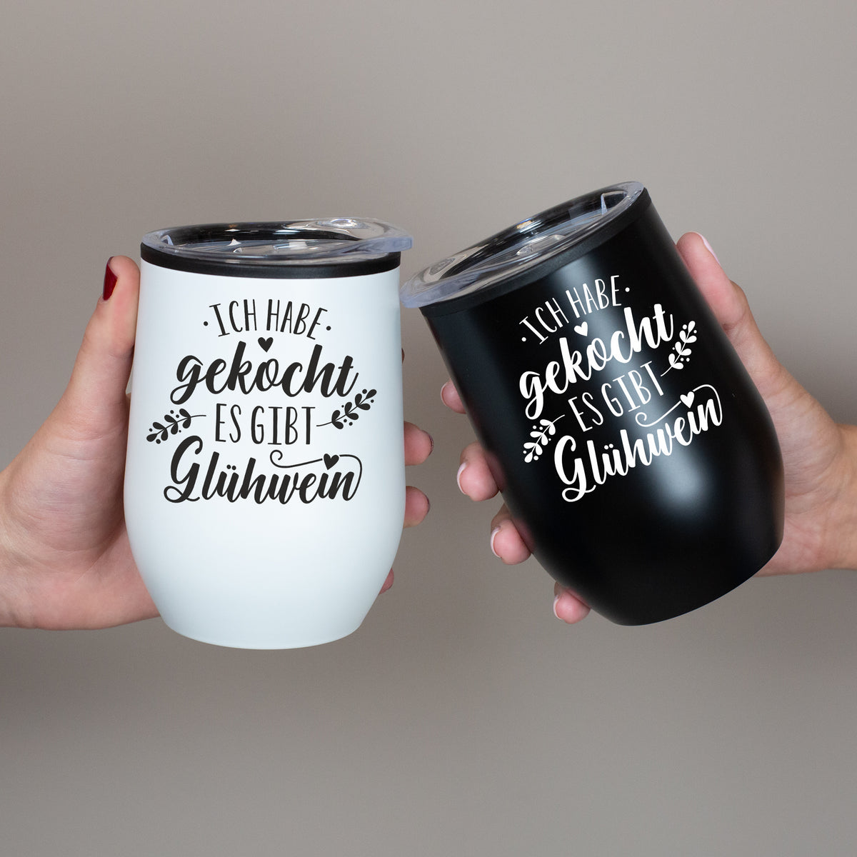 Thermobecher Weihnachten 'Ich habe gekocht