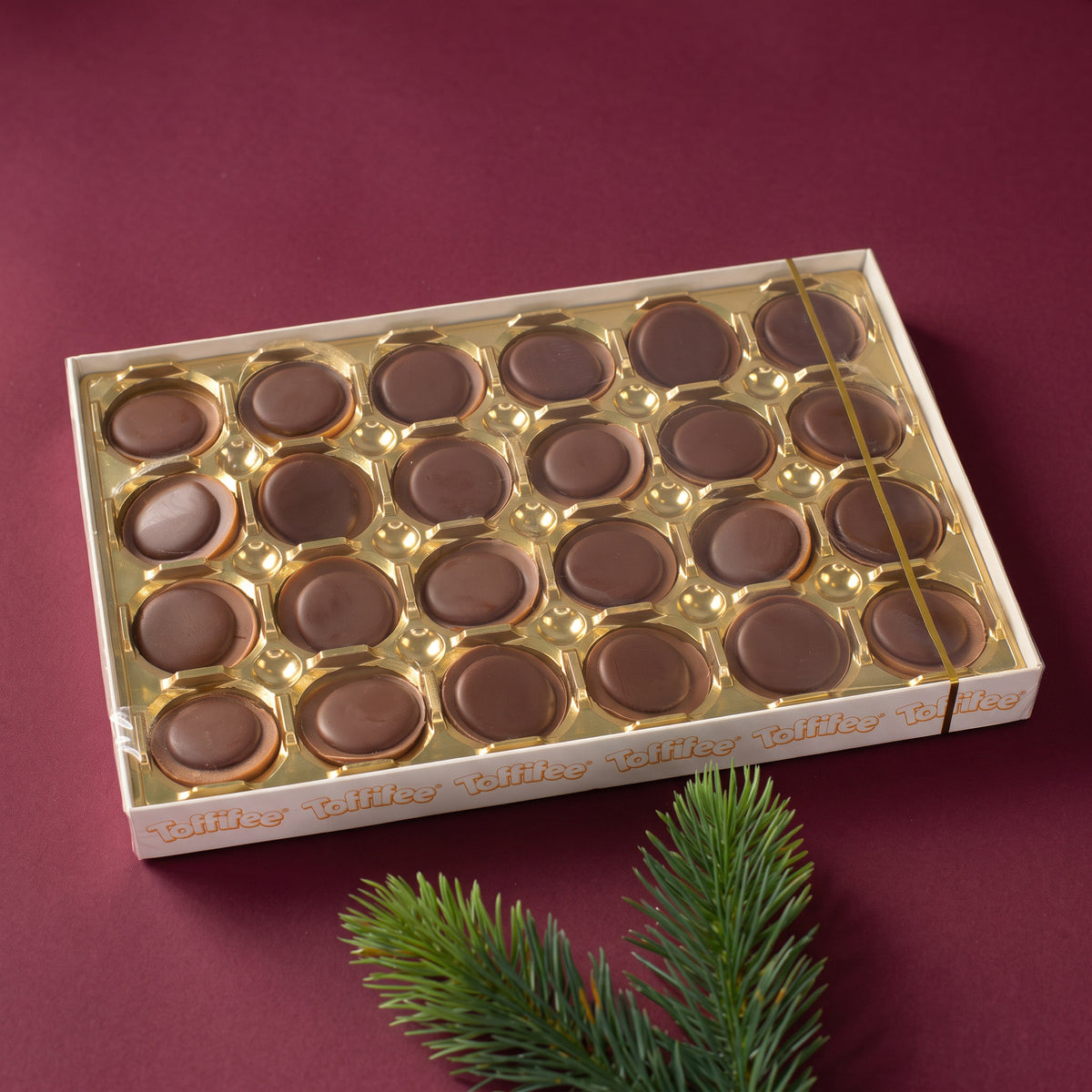 200 g Toffifee Packung als Füllung für den Adventskalender mit 24 Türchen